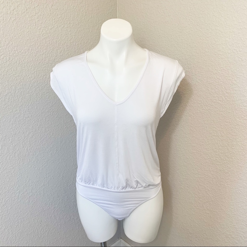 3/$25 Free People Intimately White Bodysuit